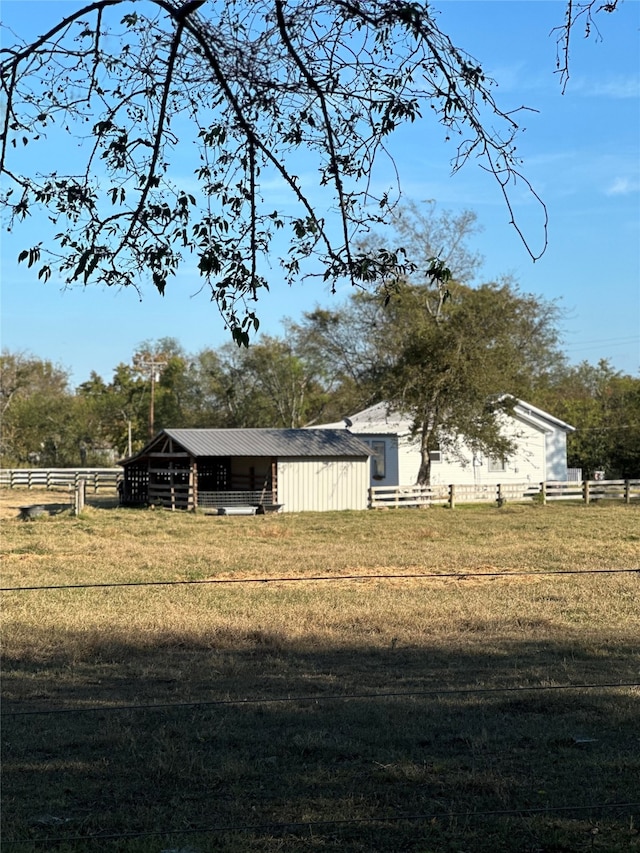 view of yard