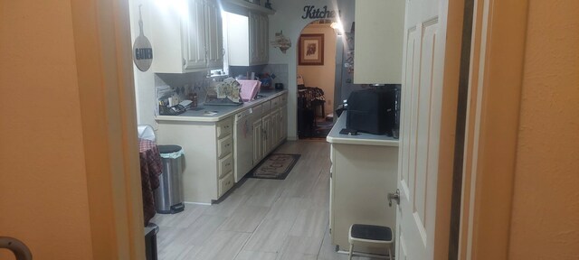 kitchen featuring dishwasher