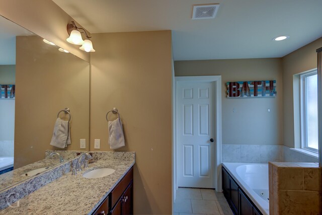 rear view of house featuring a patio, cooling unit, a lawn, and ceiling fan