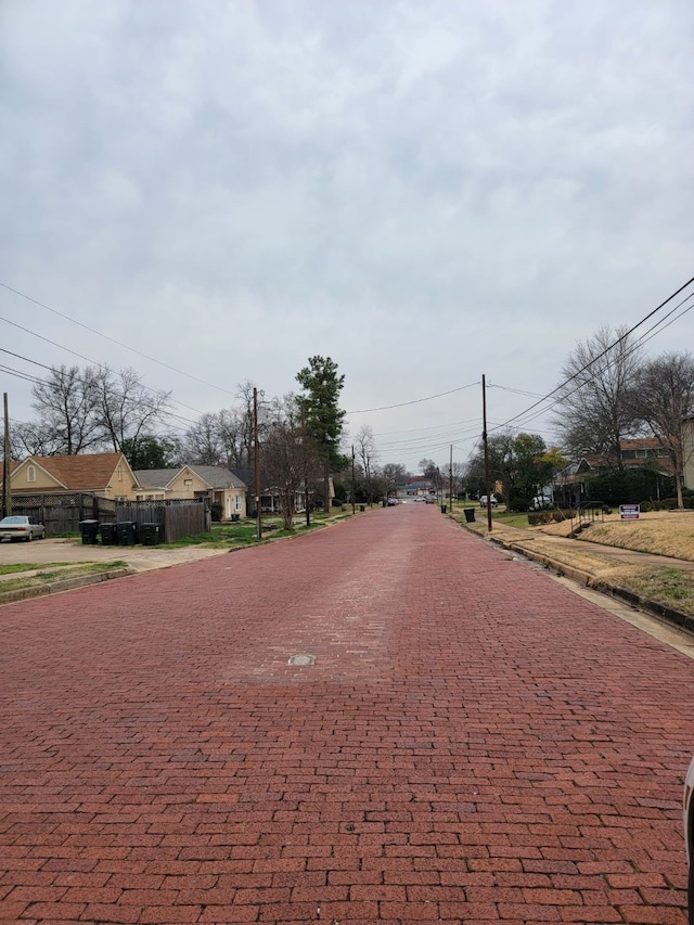 view of road