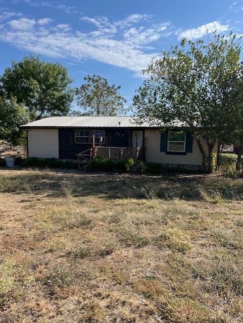 view of ranch-style house