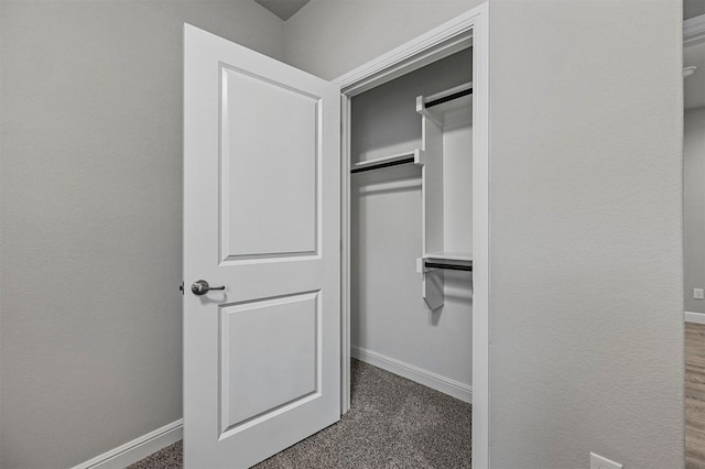 view of closet