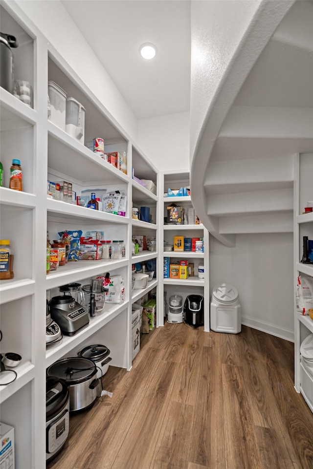 view of pantry