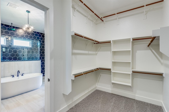 505 Aermotor Loop, Weatherford, TX 76085 - spacious closet with carpet floors