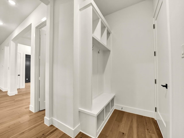 505 Aermotor Loop, Weatherford, TX 76085 - mudroom with wood finished floors and recessed lighting
