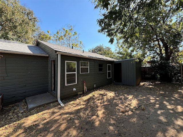 view of rear view of property