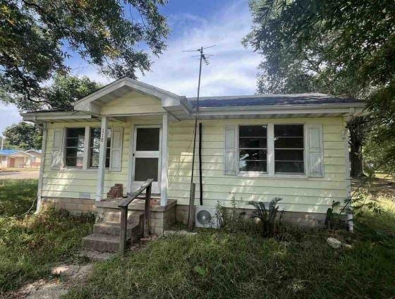 view of bungalow-style home