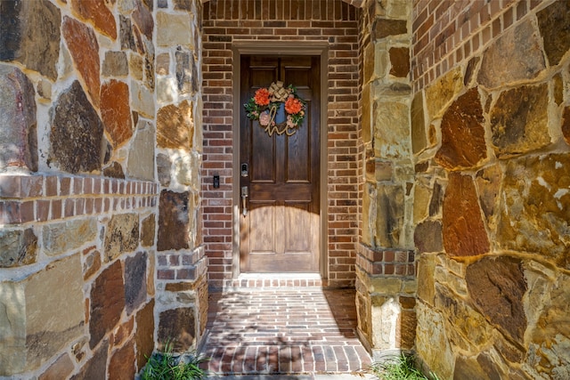 view of property entrance