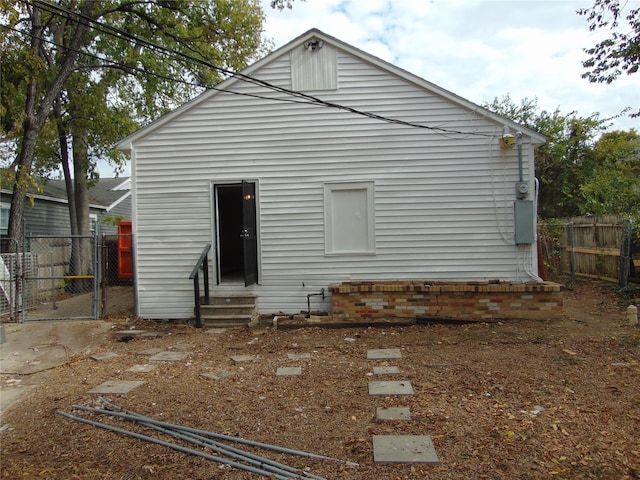 view of rear view of house