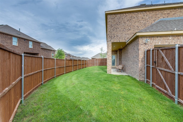 2608 Hale Rd, Celina, TX 75009 - fenced backyard with a patio