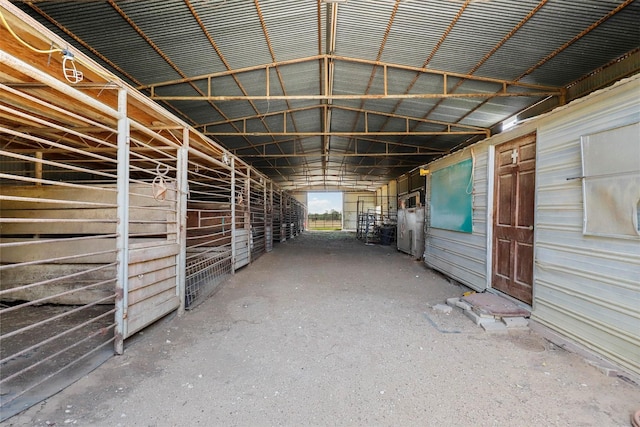 view of stable