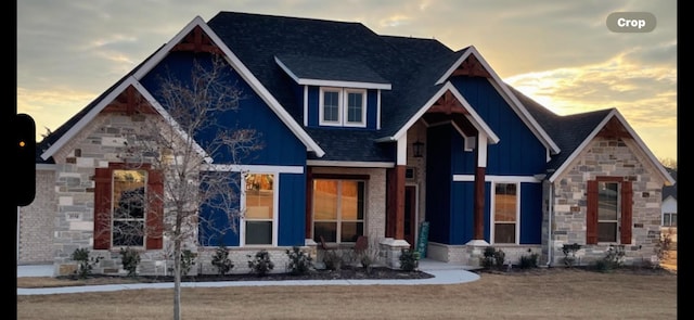 view of craftsman house