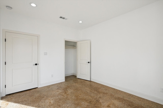 view of unfurnished bedroom