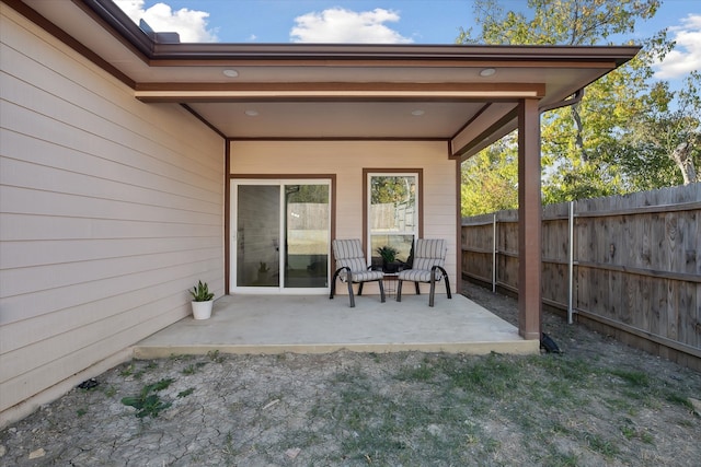 view of patio / terrace