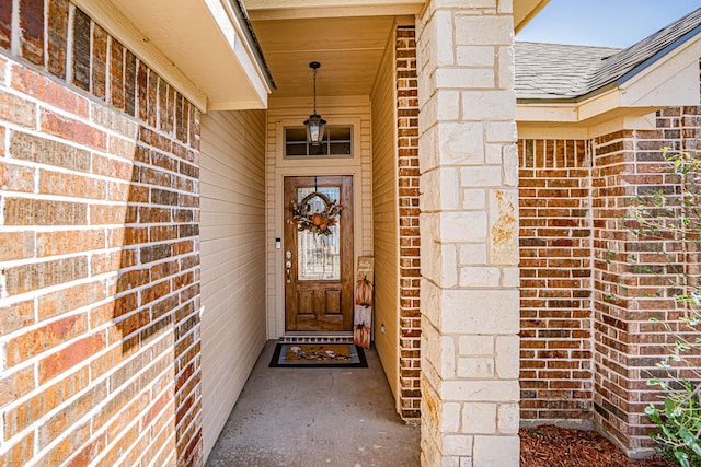 view of property entrance