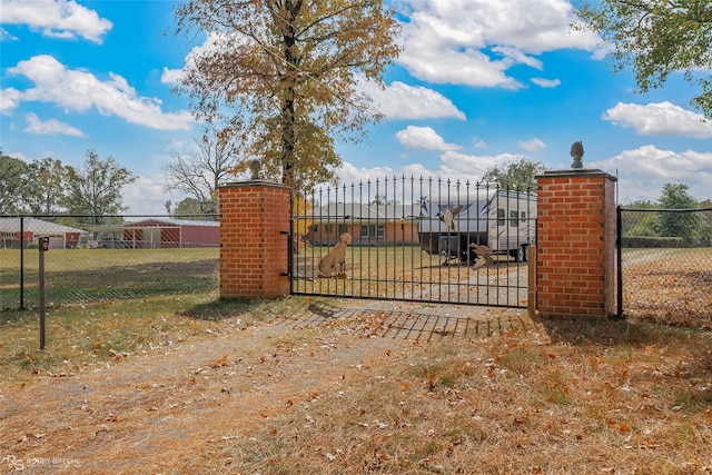 view of gate