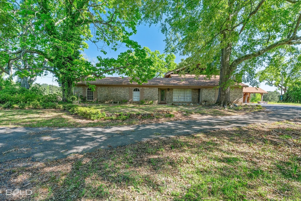 view of ranch-style house