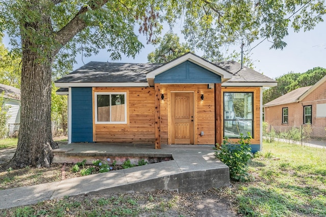 view of bungalow