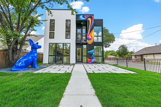 exterior space featuring a playground