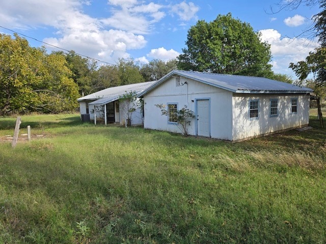 view of outdoor structure