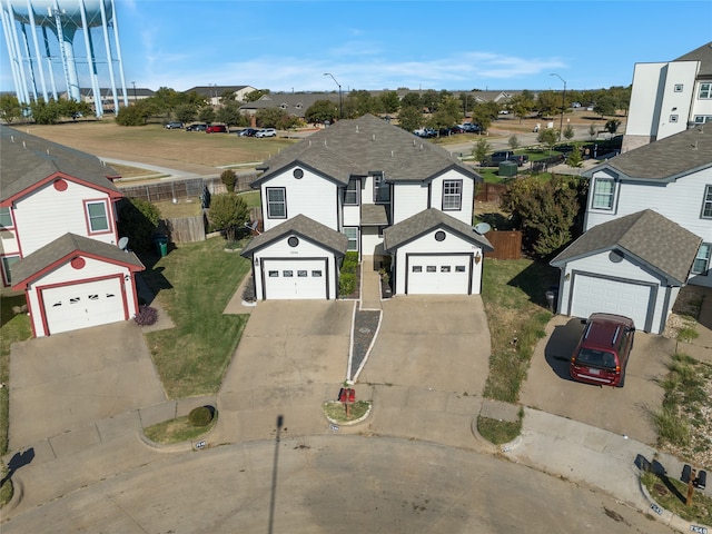 exterior space with a residential view