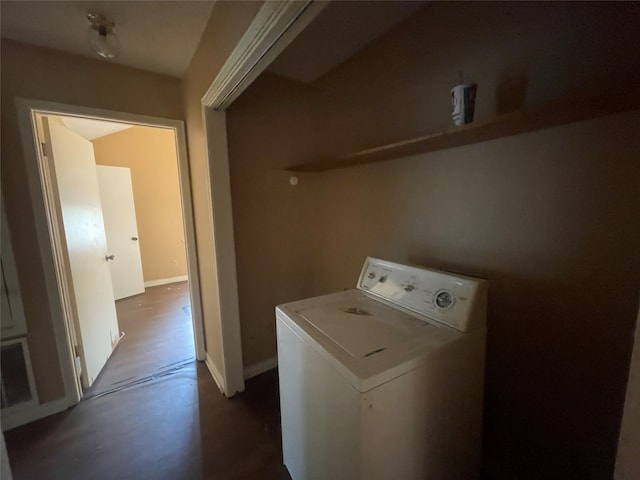 laundry area with washer / dryer