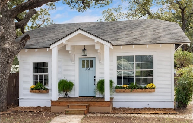 view of front of house