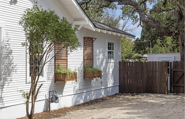 view of side of home