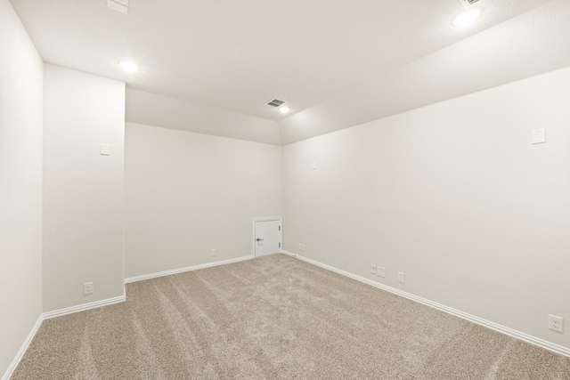 3909 Birch Grove Bnd, Denton, TX 76226 - unfurnished room featuring light colored carpet, recessed lighting, and baseboards