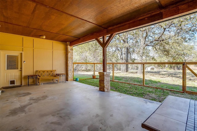 view of patio / terrace