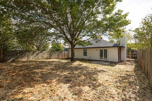 view of back of property