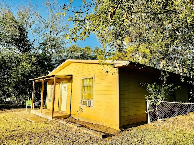 view of outdoor structure