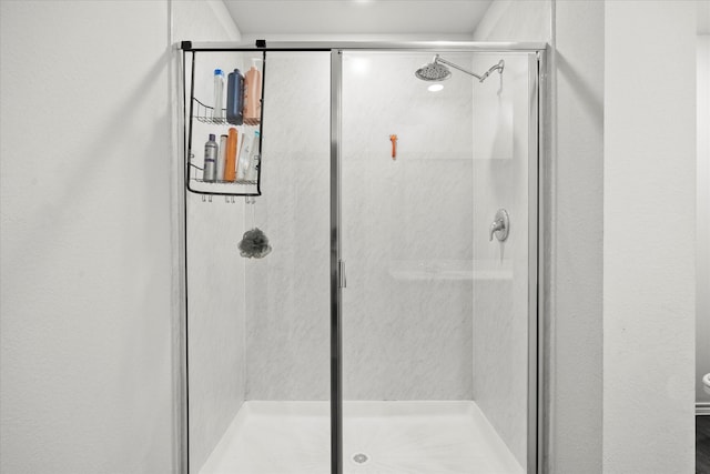 bathroom with walk in shower