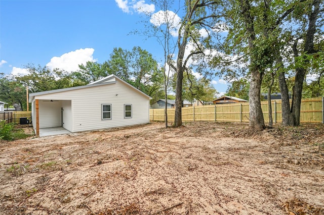 rear view of house featuring a patio area