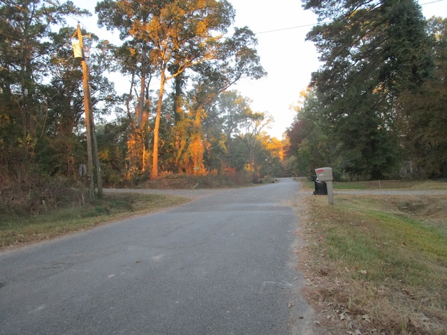 view of road