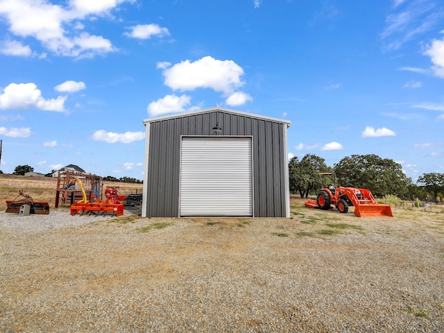 view of outbuilding with an outdoor structure