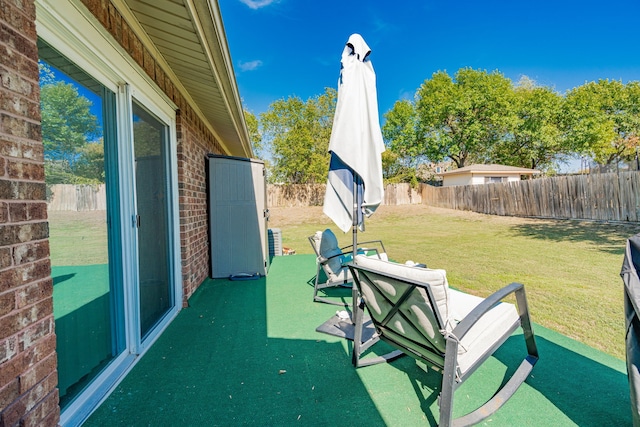 view of patio