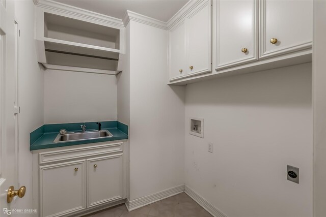 full bathroom featuring toilet, tile patterned flooring, independent shower and bath, ornamental molding, and vanity