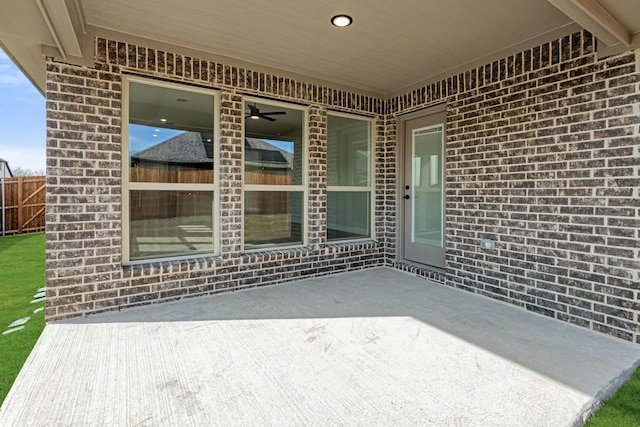 view of patio