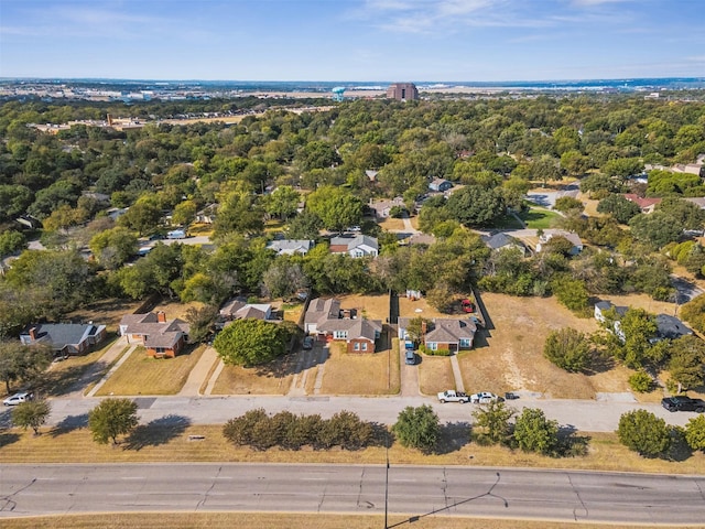 drone / aerial view