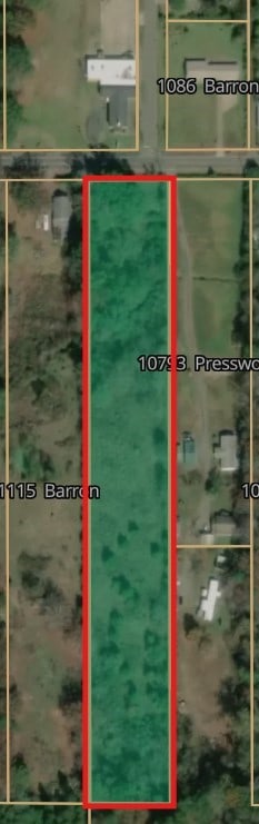 1103 Barron Rd, Keithville LA, 71047 land for sale