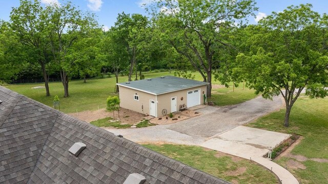 502 Smith Oak Rd, Sherman, TX 75090 - view of subject property featuring a tree filled landscape