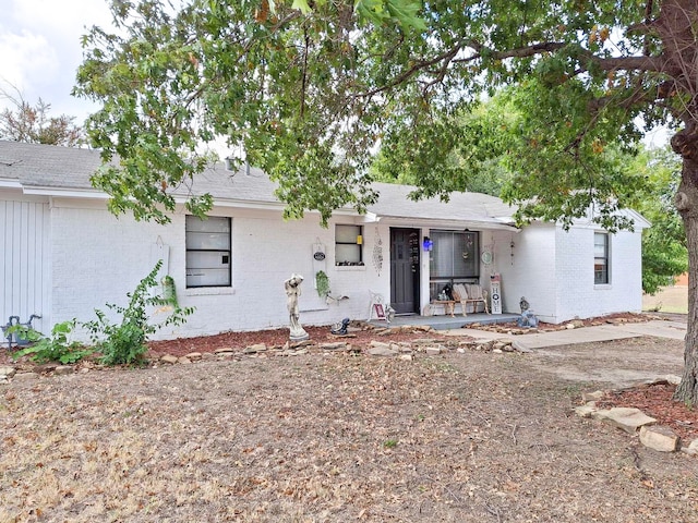 view of ranch-style house