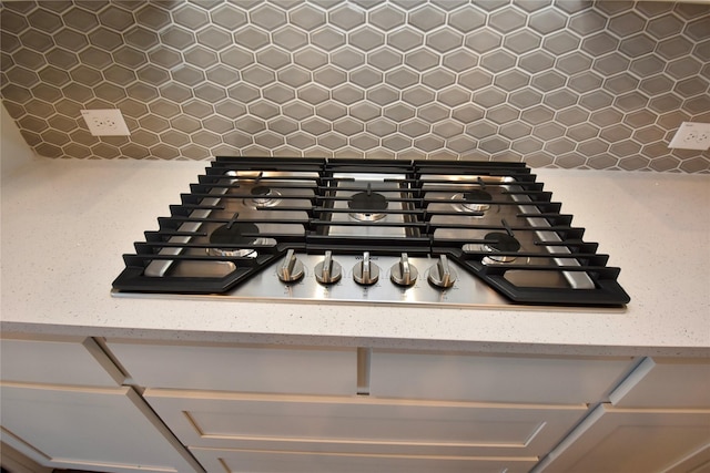 interior details featuring gas cooktop