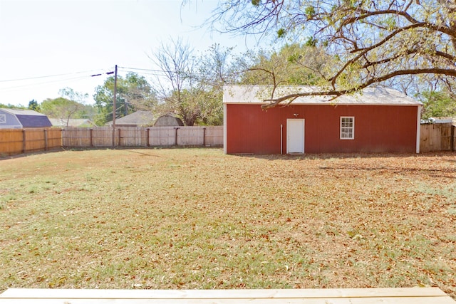 view of yard