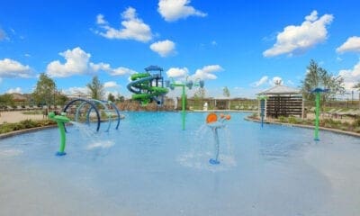 view of swimming pool with a gazebo