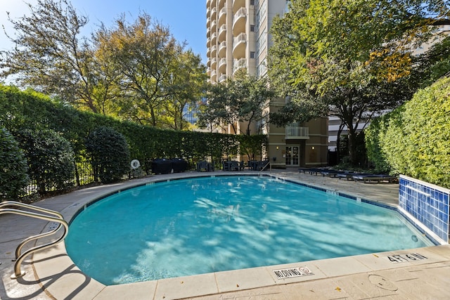 view of swimming pool