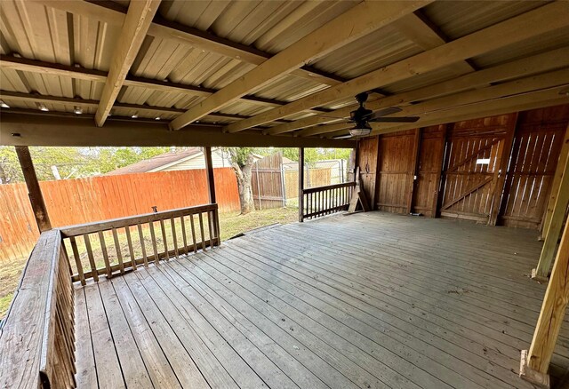 806 Mckinney Ave, Princeton, TX 75407 - wooden terrace featuring a fenced backyard