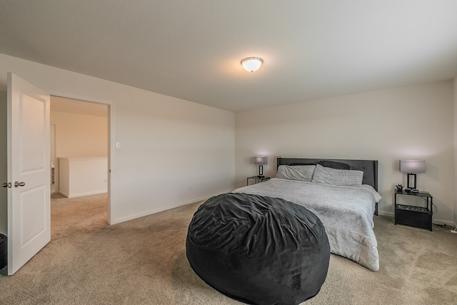 bedroom featuring carpet floors