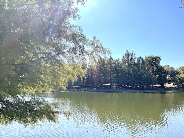 view of water feature